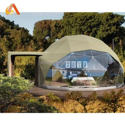 China Bohemian Style Transparent Inflatable Tent Events Igloo House Geodesic Dome for sale