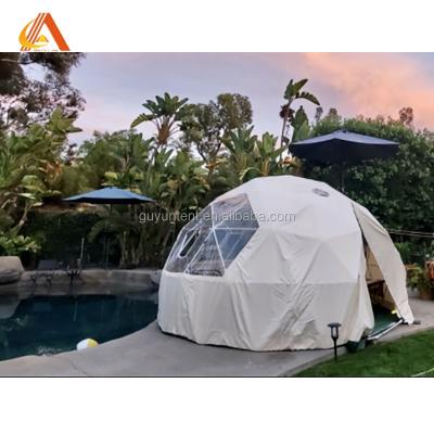 China Igloo Tent Events Geodesic Dome Bohemian Style Inflatable Transparent Chamber for sale