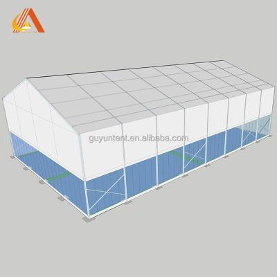 China Bohemian Style White Commercial Marquee Warehouse Storage 20m x 50m Industrial Marquee Tent for sale