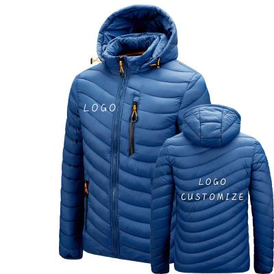 China Waterproof 2022 Wholesale Hot Mens Outerwear Clothing Winter Custom Coated Hood Blast Outdoor Jackets For Man for sale