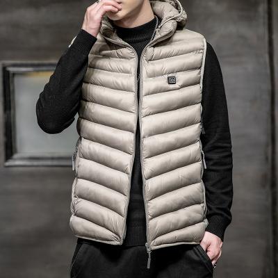 China Wholesale Breathable Down Vest Mens Warm Solid Mens Vests Formal Highest Quality Men's Down Jacket Waistcoat for sale