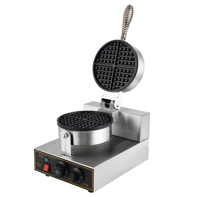 China Commercial Bread Bakery Machine Single Head Electric Waffle Making Machine Waffle Baker Waffle Maker for sale