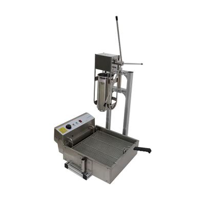 China High Efficiency 5L Churros Maker Machine Manual Spanish Churros Maker Making Machine Stainless Steel Churros Machine for sale