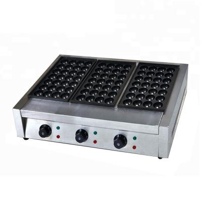 China Hotels Commercial Machine Takoyaki Maker 3 Dish With Electric Power for sale