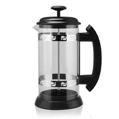 China Viable French Press Coffee Maker High Quality Glass French Press for sale