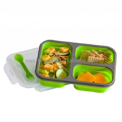 China Hot Sale Microwavable 3 Compartment Disposable Food Storage Container for sale