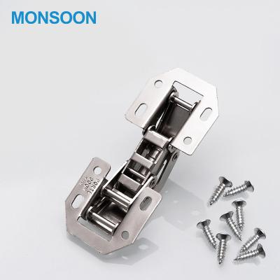 China 150 Degree Concealing Frog Hinge Concealed Cabinet Door Hinges With Screw Frog Hinge for sale