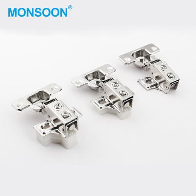 China Short Sideboard Wardrobe Hinge Metal Cupboard Door Hinge Inset Arm Concealment Hinge for sale