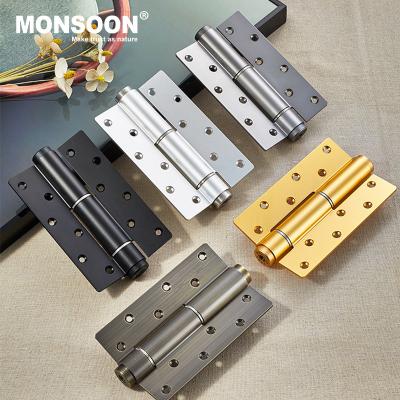 China Modern Original Hidden Hinges Stainless Steel Door Hinges Self Close Small Color Cabinet Hinges for sale