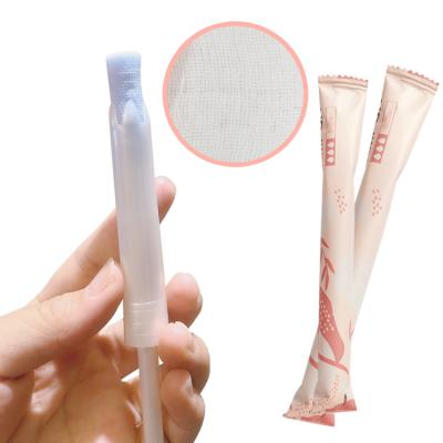 China Reusable Organic Plastic Tampon Period Applicator Cotton Private Label Cotton Tampons for sale