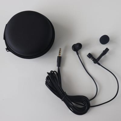 China High quality comfortable suitable for smartphones good sound headset lavalier microphone for sale