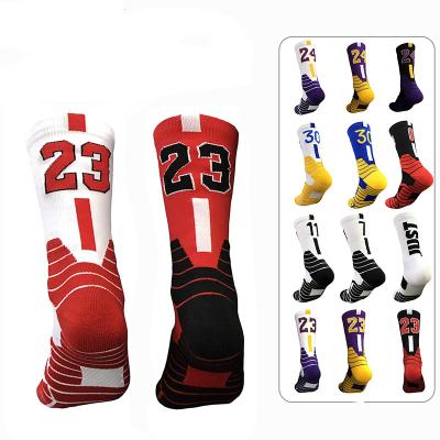 China Branded Sports Custom Fashion Dropship Bulk Bulk Wholesale Good Quality Team Elite Socks For Adults Men's Basketball for sale