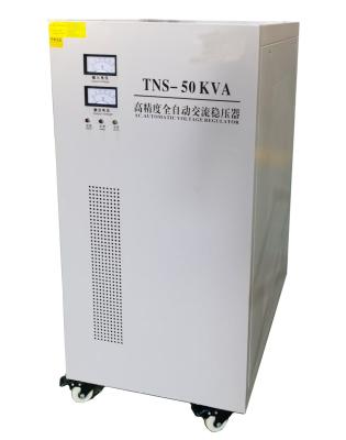 China Dreiphasenregler-automatischer Stabilisator 440V der spannungs-50KVA zu verkaufen