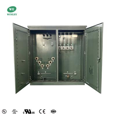 中国 2500kva 3相パッド搭載トランスフォーマー ANSI IEEE 標準電源 12.47kv から 4160V 販売のため