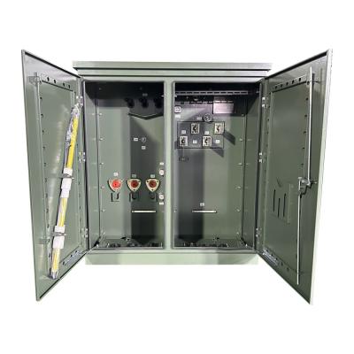 China 500 Kva 3-fase pad gemonteerde stroomdistributie transformator dubbele spanning 12470V & 4160V UL gecertificeerd Te koop