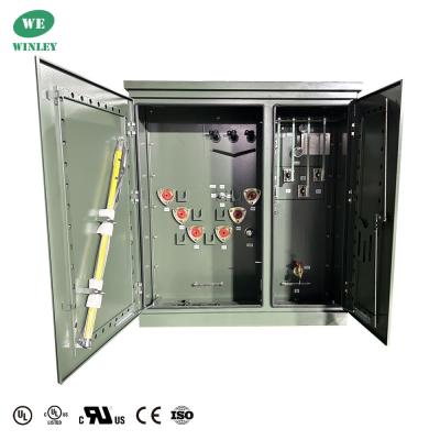 China 75 Kva 3 fase pad gemonteerde transformator vloeistof - gevuld 13.2KV DOE 2016 Efficiëntie UL/cUL gecertificeerd Te koop