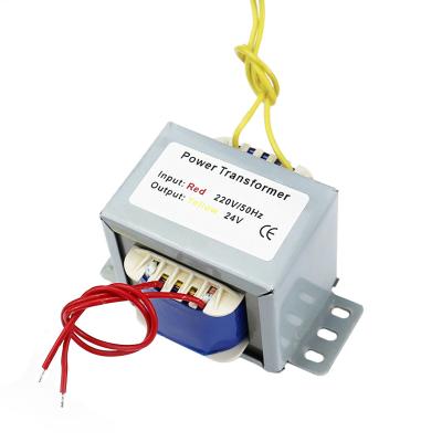 China 50VA Apparatuses Equipment EI Power Transformer 220V-24V 2.08A for sale