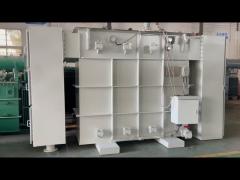 10MVA  Three Phase Substation Transformer Oil Type Step Down 22.9KV To 4160V IEC60076 Standard