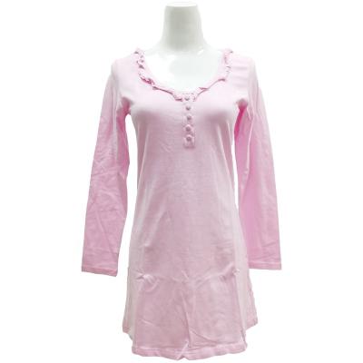 China Breathable Wholesale Pajamas For Women Long Sleeve Sleepwear PJ Loungewear Soft Polyester Pajamas for sale