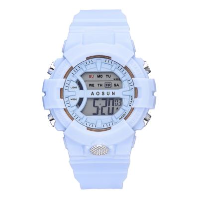 China 2020 best-selling day/date best-selling student personalized fashion sports LED outdoor multi-function electronic watch for sale