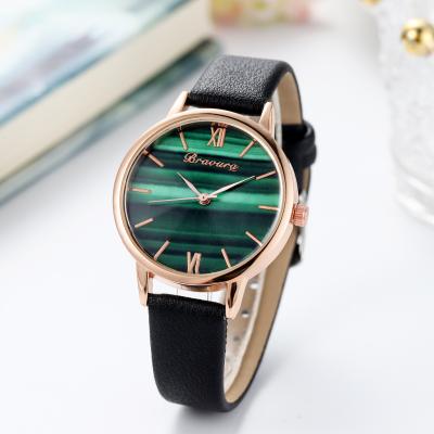 China Other Hot New Style Ladies Watch Set Student Fashion Simple PU Quartz Ladies Watch for sale