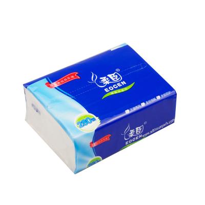 China Eco-friendly Wholesale Manufacturer Supply Cheap Price Ultra Soft Pack Facial Tissues for sale