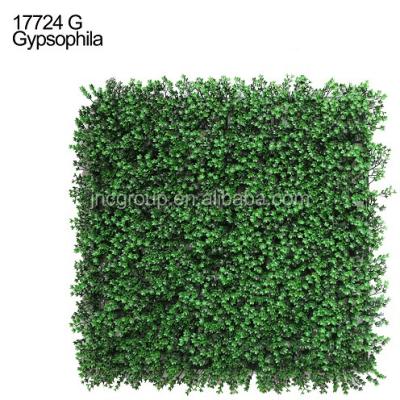 China Easily Assembled Garden Fence Artificial Flower Gypsophila Panels for sale