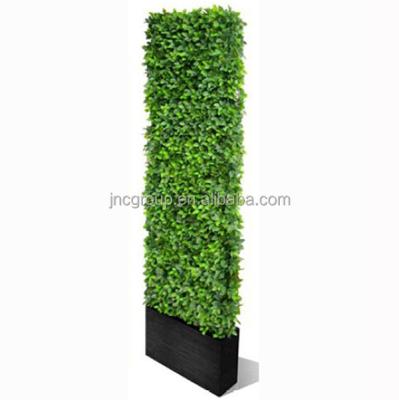 China Tridimensional Popular Design Artificial Green Hedge for sale