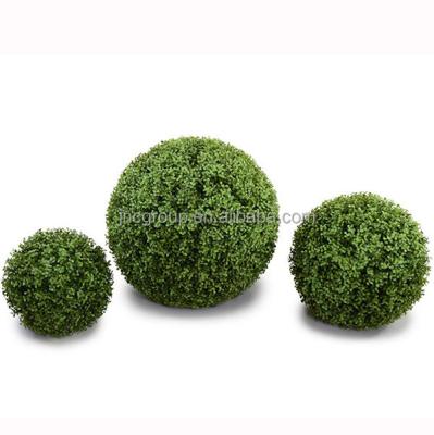 China Home and garden deocration large plastic garden decoration topiary grass ball for sale