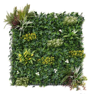 China Vivid Plants Artificial Garden Green Plant Vertical Wall for sale