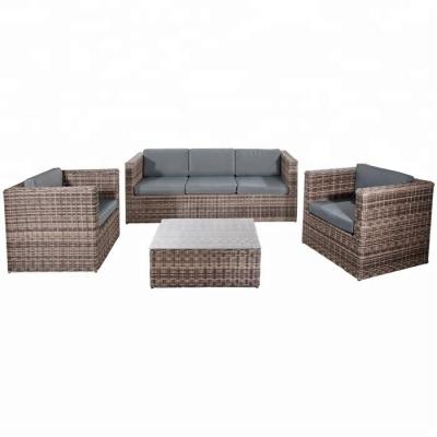 China Home or Outdoor Alliance Rattan Garden Rattan Furniture Sets for sale