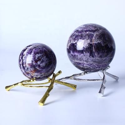 China Europe Crystal Ball Spheres Amethyst Crystal Ball Natural Amethyst Quartz Crystal Sphere for sale