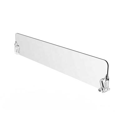 China Eco - Friendly POP Shelf Management Plastic Shelf Divider for sale