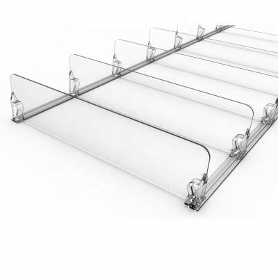 China Supermarkt Wholesale 60mm Length 285mm Length Shelf Management Shelf Divider for sale