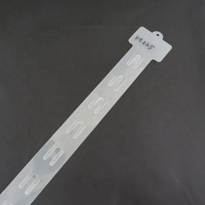 China Display Used In Supermarket Free Sample 12 Plastic Hook Retail Hanging Display PP Selling Clip Strip for sale