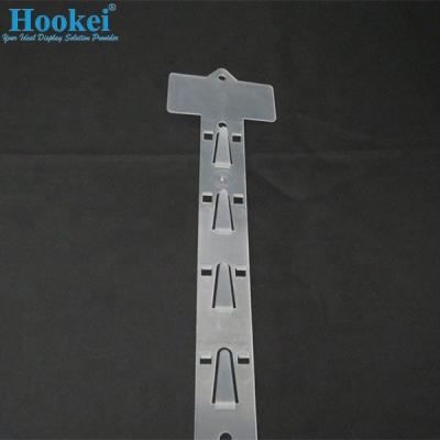 China Supermarket or store new design pp hang clip strips with low price for sale