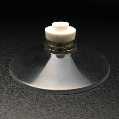 China PVC Plastic Knurled Suction Cup Metal Screw Suction Cup Nut Hanging Glass Table Tops Silicone Rubber Suction Cups for sale