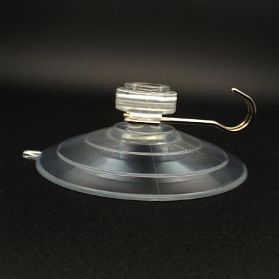 China Suction cup plastic cups with hook/ring/mushroom suction cup suction with double or complex mental hooks for sale