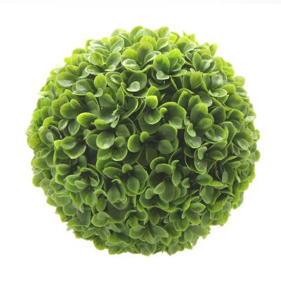 China Pe Heavy Metal Free Material Artificial Green Grass Wall Boxwood Topiary Decorative Hedge for sale