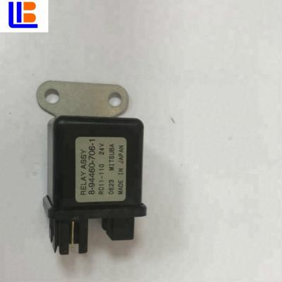 China ZX200 Sealed 6BG1 Preheating Relay 8-94258014-0 For ISUZU Genuine Guangzhou Supplier for sale