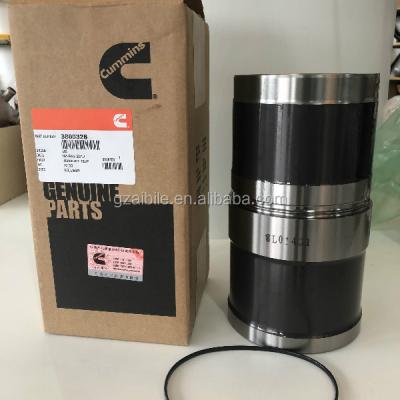 China Bulldozer Engine Parts 3800328 Cylinder Liner For 6D114 Engine Bulldozer D68E for sale