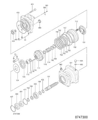 China heavy industry excavator parts 0496103 O-RING tachi parts hi for 6WG1T for sale