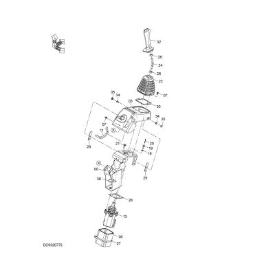 China Crawler Excavator 4681778 EXCAVATOR PARTS VALVE PILOT 4681778 FOR ZX55USR-5A for sale