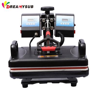 China Rubber Machine CE And FCC Sublimation Machine T-shirt Printing Machine Double T-shirt Printing for sale