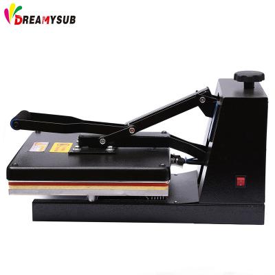 China Custom Popular Digital Custom T Shirt Sublimation Heat Press Machine 38*38 Hot Sale for sale