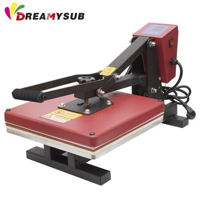 China Custom New Model 38*38 Flat T-shirt Printing Machine Heat Transfer Printing Machine 15*15 Inch Flat Machine for sale