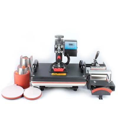 China Almost All Sublimation Products CE ROHS Proved Yiwu Wholesale Low Price 8 In 1 Combo Digital Machine For Heat Press Machine for sale