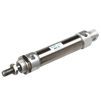 China Building Material Stores MA Cylinder 20mm Mini Air Pneumatic Double Cylinder Stainless Steel Cylinders 25mm-200mm Pneumatic Acting for sale