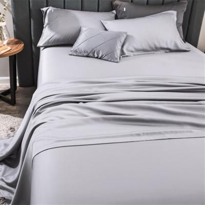 China Luxury Disposable Shiny Organic 100% Bamboo Bed Linen Bedding Set for sale