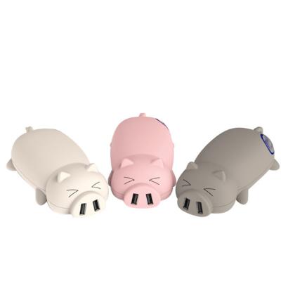 China Hot Sale 10000mah Funny Cute Cartoon Lovely Pig Power Bank 10000mah for sale